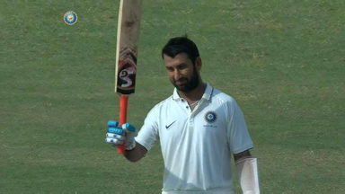 Duleep Trophy 2016-17: Ind Blue vs Ind Green - Cheteshwar Pujara 166