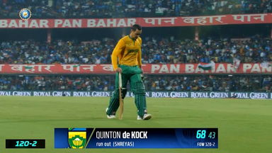 IND vs SA 2022, 3RD T20I: Quinton De Kock  Wicket