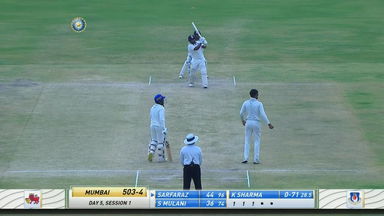 Ranji Trophy 2021-22, Mumbai v Uttar Pradesh, SF-2: Mumbai 2nd Innings Super sixes