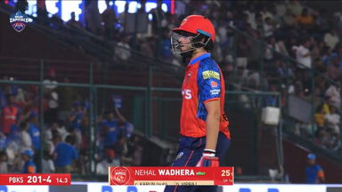 IPL 2026 M35: DC vs PBKS - Nehal Wadhera Wicket