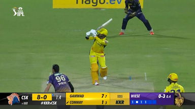 M33: KKR vs CSK –  Devon Conway  Six