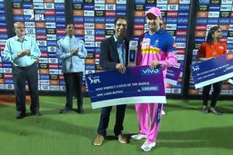 M53: DC vs RR – VIVO Perfect Catch of the Match – Liam Livingstone