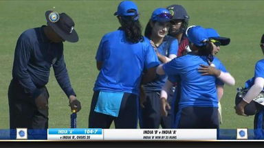 Women’s Sr T20 Challenger Trophy 2020: India B vs India A - Match Highlights