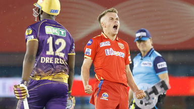 6,4,OUT: Curran bounces back hard to dismiss Russell