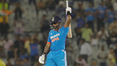 Suryakumar Yadav makes an impact with brisk 50(49)