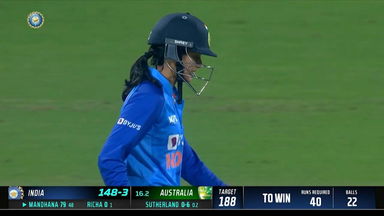 IND-W vs AUS-W 2022, 2ND T20I: Smriti Mandhana Wicket