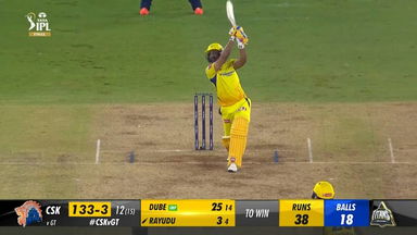 Final: CSK vs GT – Ambati Rayudu Six