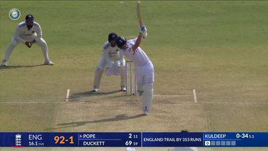 IND vs ENG 2024, 3RD Test: Ben Duckett Six