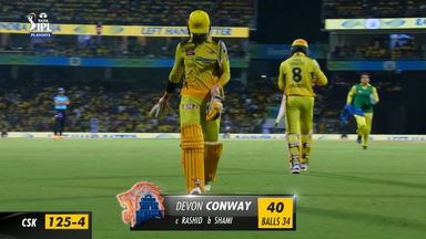 Q1: GT vs CSK – Devon Conway Wicket