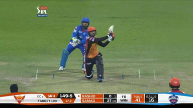 Q2: DC vs SRH – Rashid Khan Six