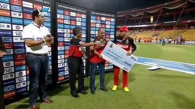 M4: RCB vs SRH – Man Of The Match – AB de Villiers