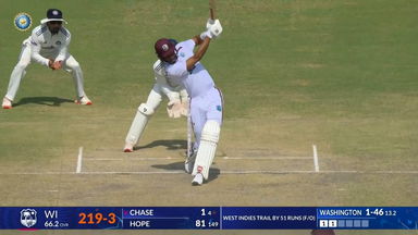 IND vs WI 2025, 2nd Test: Roston Chase Six