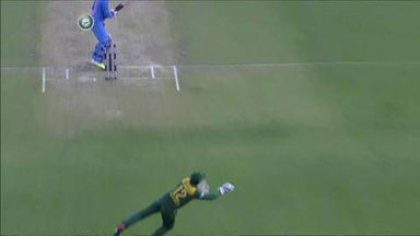 2ND ODI: IND vs SA – Umesh Yadav Wicket