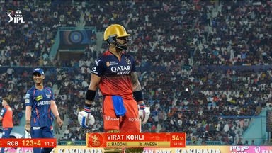 IPL 2025 M70: LSG vs RCB - Virat Kohli Wicket