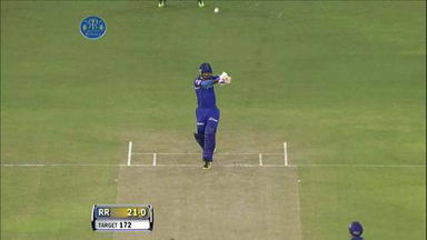 M40: RR vs RCB – Fall Of Wickets