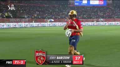 M58: PBKS vs RCB  – Jonny Bairstow Wicket