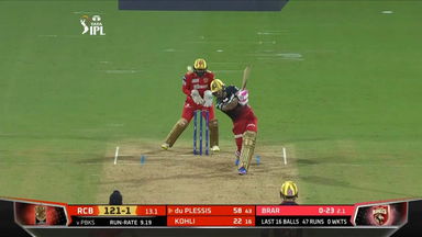 M03: PBKS vs RCB – Faf Du Plessis Six