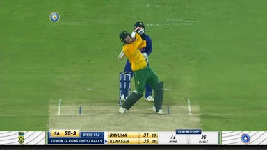 IND vs SA 2022, 2ND T20I: Heinrich Klaasen Six