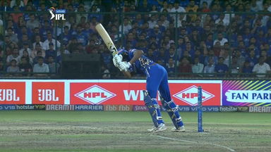 Hardik Pandya's perfect yorker shot