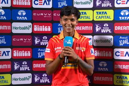 Interview: Match 3, Gujarat Giants vs UP Warriorz, WPL 2025: Priya Mishra Interview