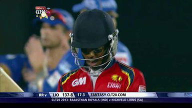 M9: RR vs LIO –  Thami Tsolekile B James Faulkner