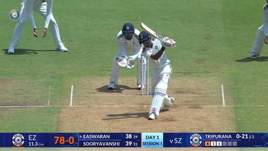 Duleep Trophy 2026 Final, EZ vs SZ, Day 1: Match Highlights