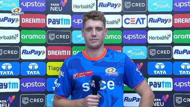 M69: MI vs SRH –  Cameron Green  Interview