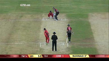 CLT20 2011 Qualifier 03 – LEI vs T&T: Highlights