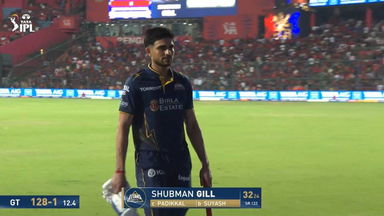 IPL 2026 M34: RCB vs GT - Shubman Gill Wicket