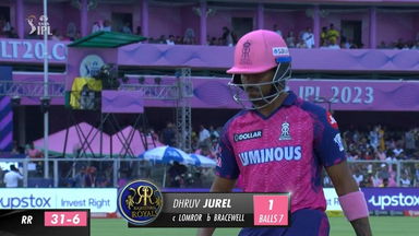 M60: RR vs RCB – Dhruv Jurel  Wicket