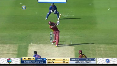 IND vs WI 2022, 1ST ODI: Jason Holder Six