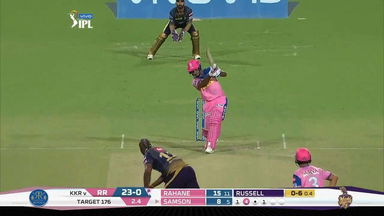 M43: KKR vs RR – Sanju Samson Six
