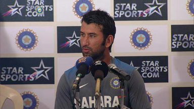 Ind v WI, 2013, 2nd Test: Cheteshwar Pujara's PC, Day 3