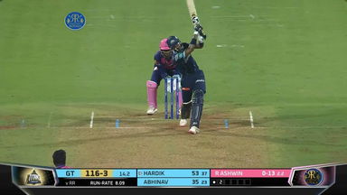 M24: RR vs GT – Hardik Pandya Six