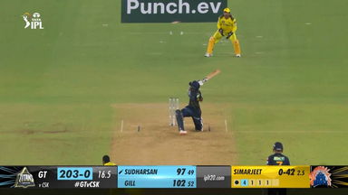 M59: GT vs CSK – Sai Sudharsan Six