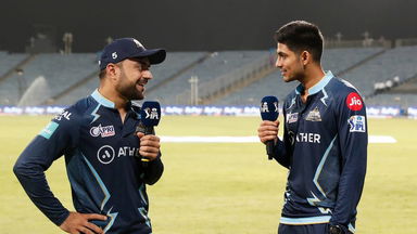 Shubman and Rashid relive GT’s Pune win