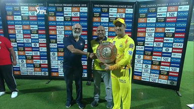 M50: CSK vs DC – Man of the Match – MS Dhoni