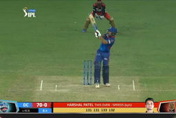 M56: RCB vs DC – Shikhar Dhawan Six