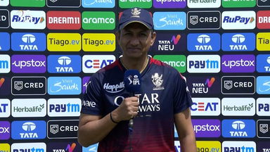 M60: RR vs RCB –  Sanjay Bangar  Interview