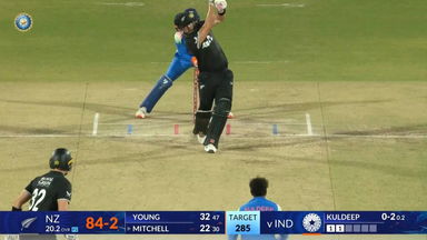 IND vs NZ 2026, 2nd ODI: Daryl Mitchell Six