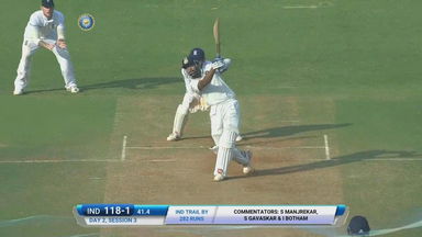 IND vs ENG 2016 - 4th Test, day 2 : Murali Vijay Six