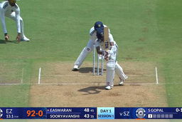Duleep Trophy 2026 Final, EZ vs SZ: Abhimanyu Easwaran lays the foundation with 72(86)
