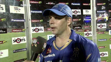 CLT20 2013 M9: RR vs LIO   –   Interview – Brad Hodge