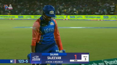 Eliminator - MI vs RCB: Sajeevan Sajana Wicket