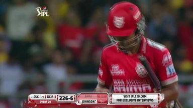 M59: KXIP vs CSK– Fall of Wickets