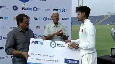 Ranji Trophy 2015-16: Saurashtra vs Mumbai - Post Match Presentation