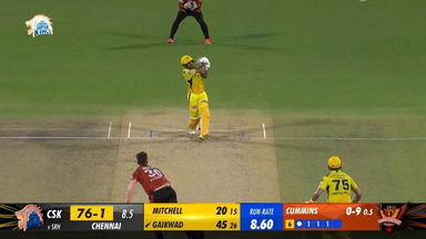 M46: CSK vs SRH – Ruturaj Gaikwad Six