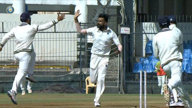 Ranji Trophy 2023/24, Madhya Pradesh vs Delhi: Delhi 2nd Innings Fall of Wickets