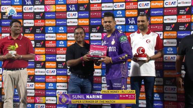 IPL 2025 M25: CSK vs KKR - Curvv Super Striker of the Match - Sunil Narine