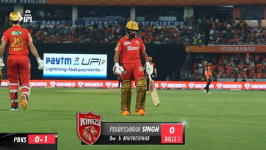 M14: SRH vs PBKS – Simran Singh Wicket